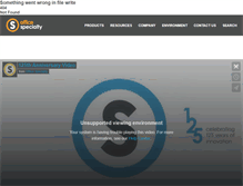 Tablet Screenshot of officespecialty.com